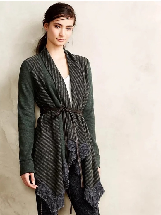 Anthropologie Sweaters - Anthropologie Saturday Sunday Elise Blanket Cardigan Size XS (NO BELT)